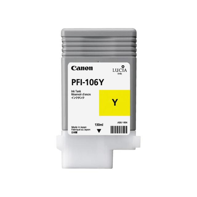 CANON* PFI-106Y YELLOW 130ML. IPF6400/6450