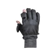 VALLERRET LEATHER PHOTOGRAPHY GLOVE BLACK XXL