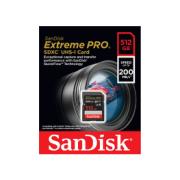 SANDISK SD 512 GB EXTREME PRO 200MB/S V30