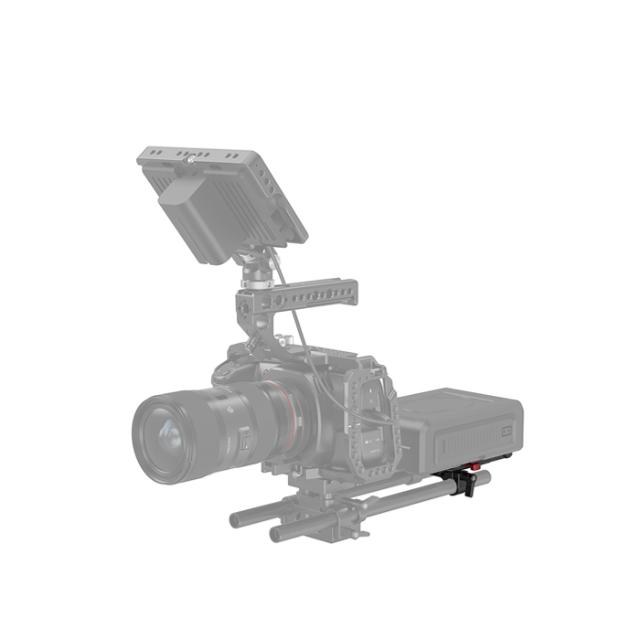 SMALLRIG 3016 BATTERY PLATE V-MOUNT W. ROD CLAMP
