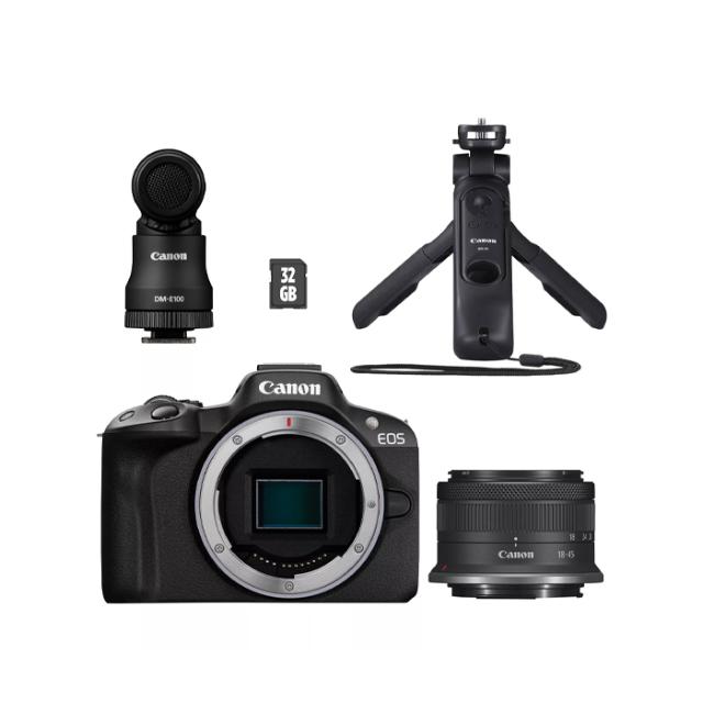 CANON EOS R50 KIT W/ RF-S 18-45MM CREATOR KIT