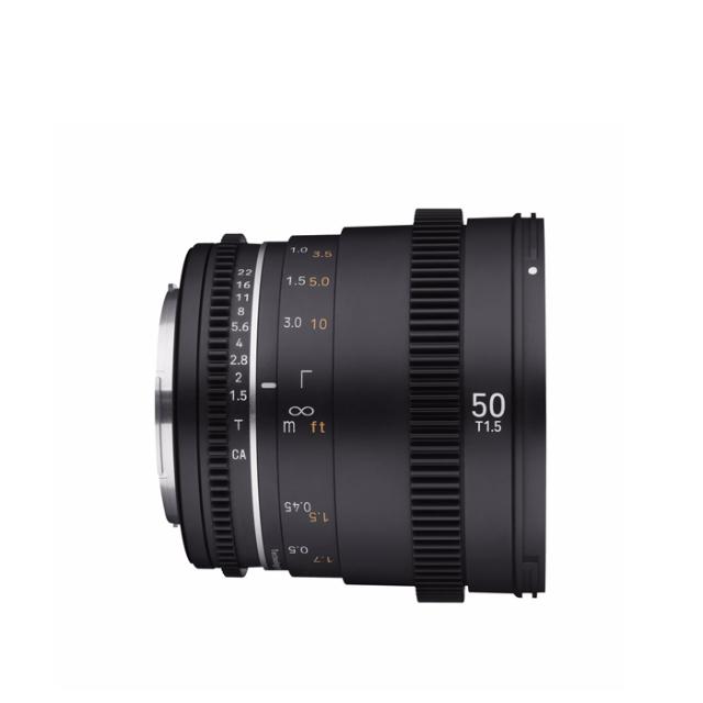 SAMYANG 50MM T/1.5 VDSLR MK2 FOR CANON EF-MOUNT