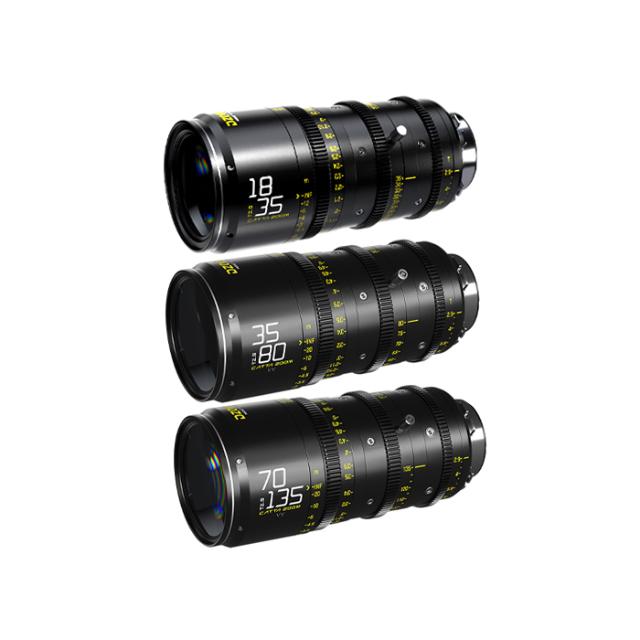 DZO CATTA ACE KIT 18-35&35-80&70-135MM T2.9 PL/EF