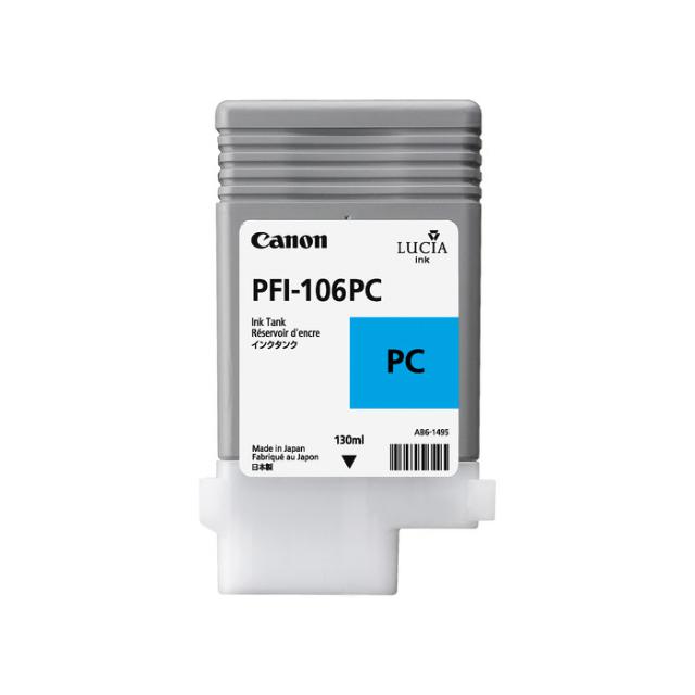 CANON* PFI-106PC PHOTOCYAN 130ML. IPF6400/6450