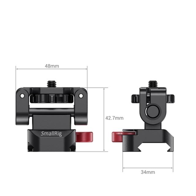 SMALLRIG 2100 MONITOR HOLDER WITH NATO CLAMP