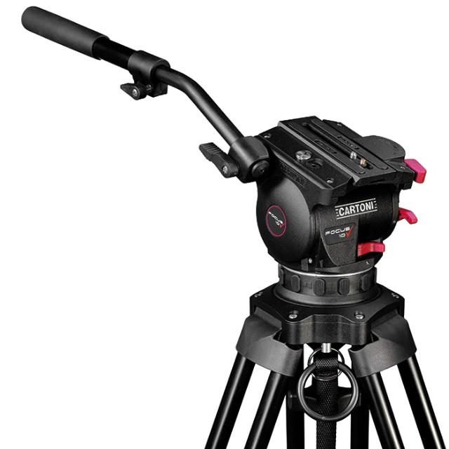 CARTONI FOCUS 10 2-STAGE RED LOCK ALU MID-SPREADER