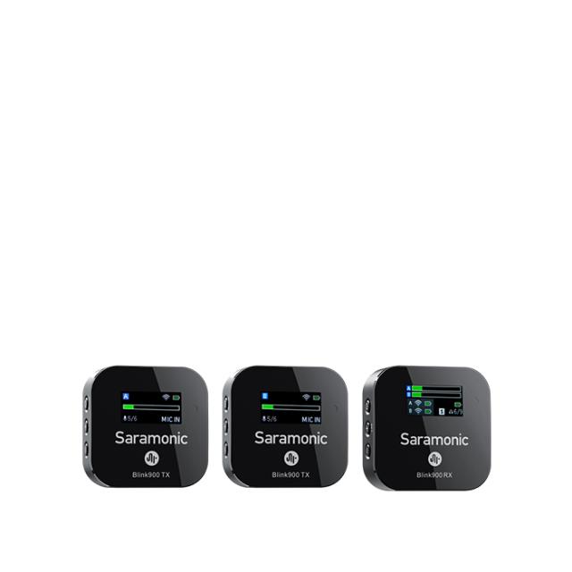 SARAMONIC BLINK900 B2 WIRELESS MIC SYSTEM 2TX+1RX