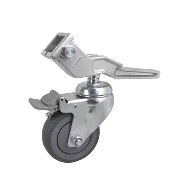 KUPO KC-100G 100MM CASTER WITH BRAKE 30MM SQUARE