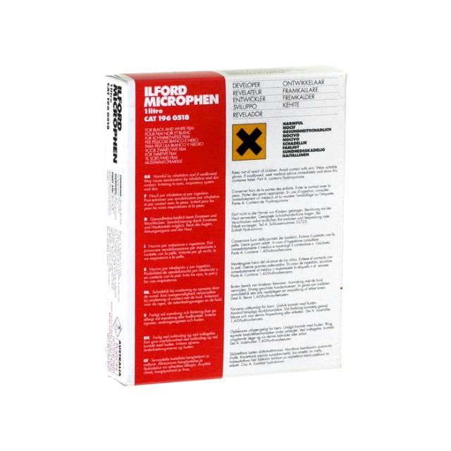 ILFORD MICROPHEN FILM DEVELOPER 1 LITER