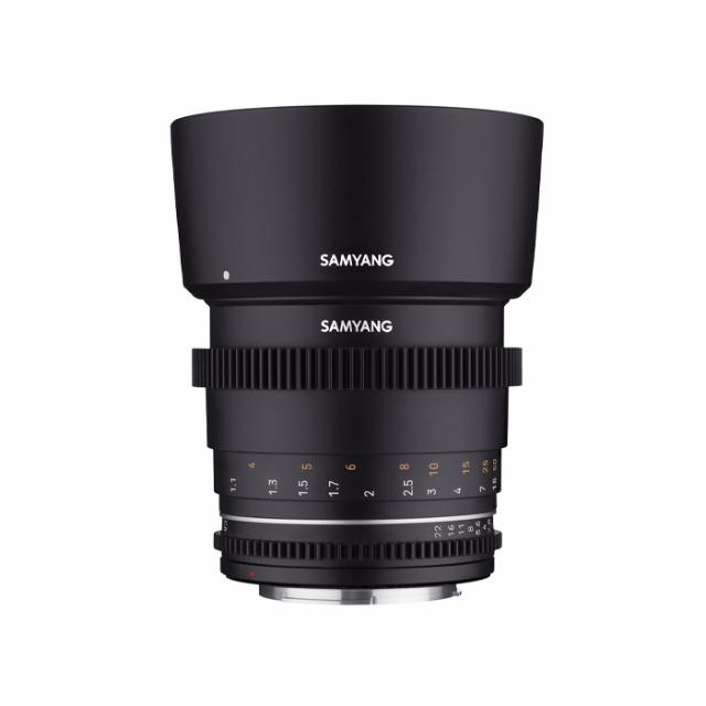 SAMYANG 85MM T/1.5 VDSLR MK2 FOR CANON EF-MOUNT