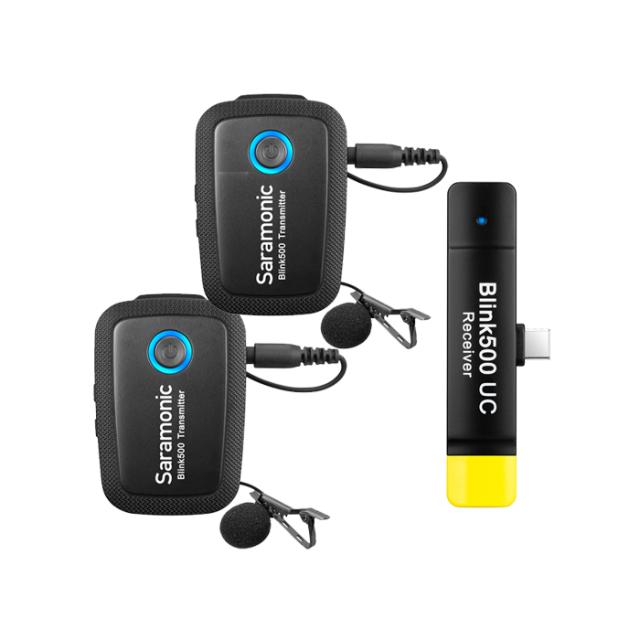 SARAMONIC BLINK500 B6(TX+TX+RX UC) 2 MIC + USB-C//