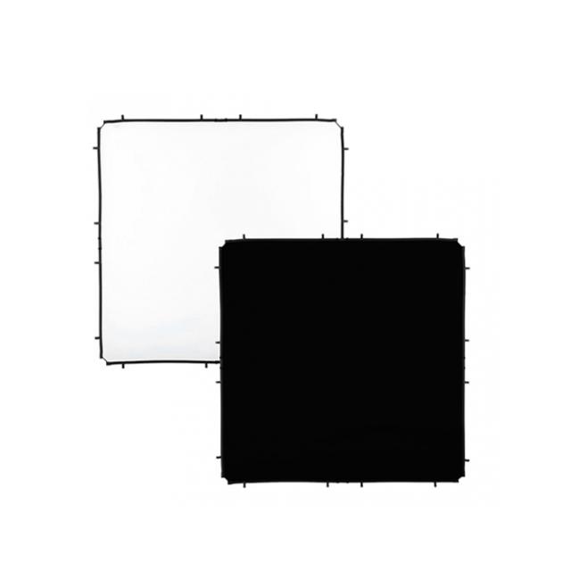 LASTOLITE SKYLITE RAPID FABRIC LARGE  BLACK/WHITE
