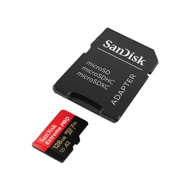 SANDISK MICROSDXC EXTREME PRO 128GB 200MB/S A2 C10