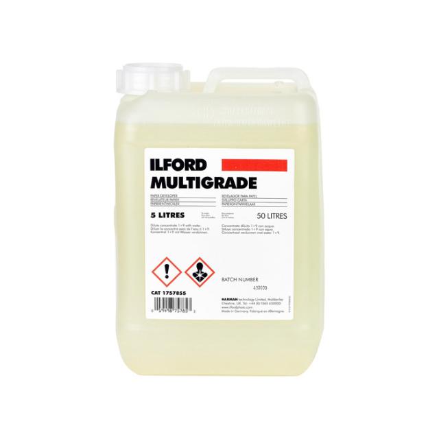 ILFORD MULTIGRADE PAPER DEVELOPER 5 LITER