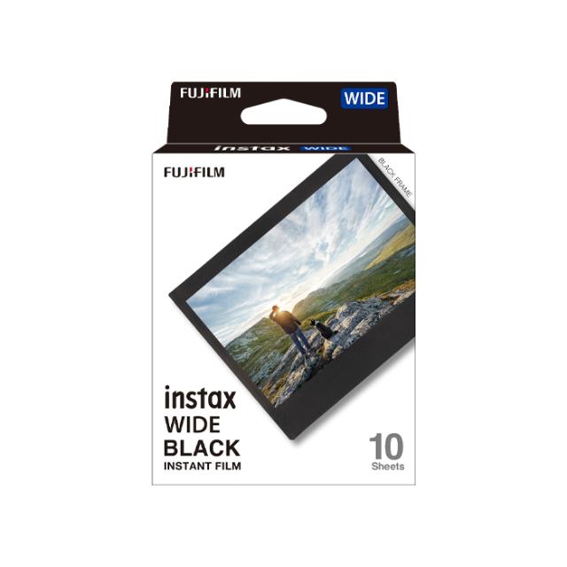 FUJI INSTAX WIDE FILM BLACK FRAME 10 SHOTS